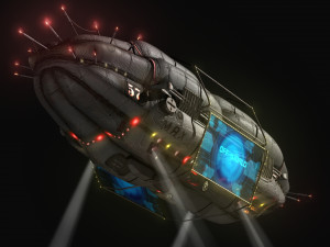 add blimp 3D Модель