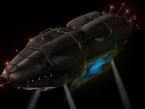 add blimp 3D Модель