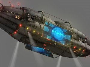 add blimp 3D Модель