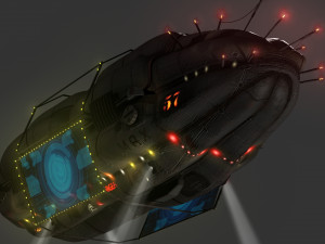 add blimp 3D Модель