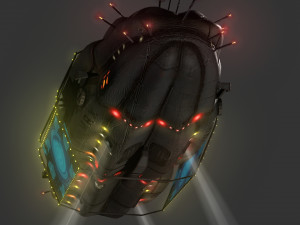 add blimp 3D Модель
