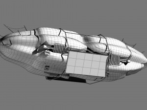 add blimp 3D Модель