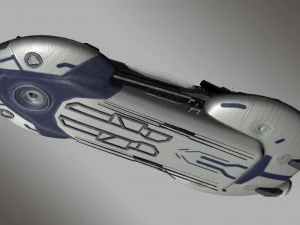 cyber police car 3D Model