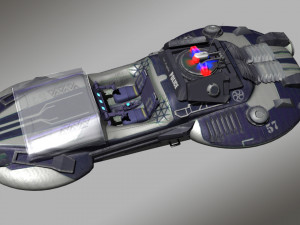 cyber police car 3D 模型