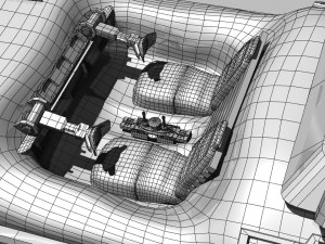 cyber police car 3D 模型