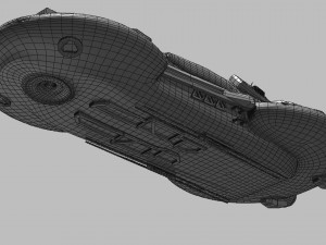 cyber police car 3D 模型