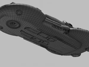 cyber police car 3D Model