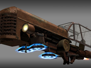 land skimmer 3D Model