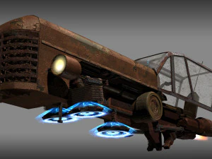 land skimmer 3D Model