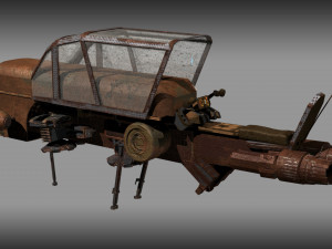 land skimmer 3D Model