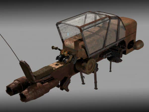 land skimmer 3D Model