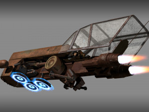land skimmer 3D Model