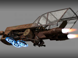 land skimmer 3D Model