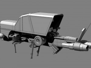 land skimmer 3D Model