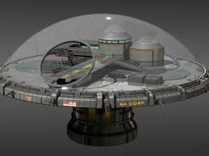 dome district Model 3D