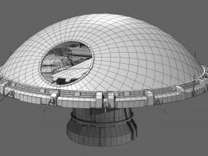 dome district 3D Model