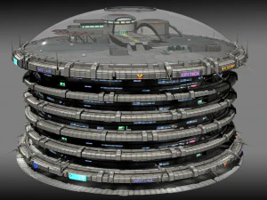 dome district 2 3D Model