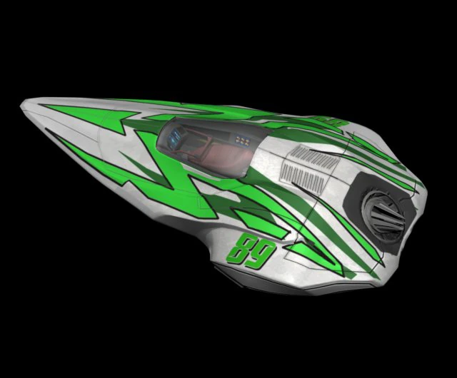 race craft 3D Model .c4d .max .obj .3ds .fbx .stl .blend 