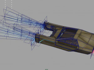 flying car 2049 3D Model