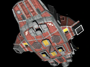 tug ship 3D Model