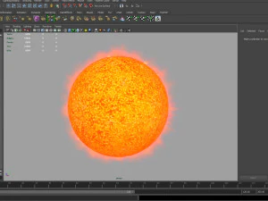 sun model 3D Model