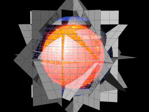 sun hologram 3Dモデル