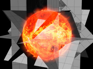 alien sun 3Dモデル