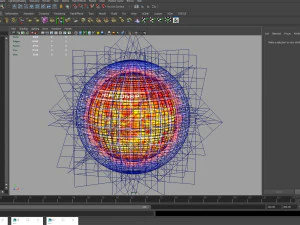 alien sun hologram 3D Model