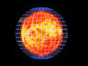 alien sun hologram 3D Model