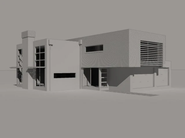 low poly house 3D Model .c4d .max .obj .3ds .fbx .stl .blend 