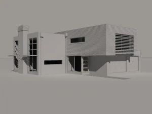 low poly house 3D Model