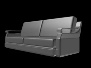 sof&aacute; Modelo 3D