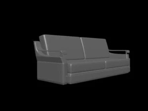 sof&aacute; Modelo 3D