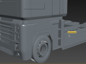 renault magnum Model 3D