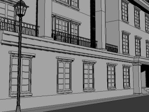 residential buildings001 3D Model