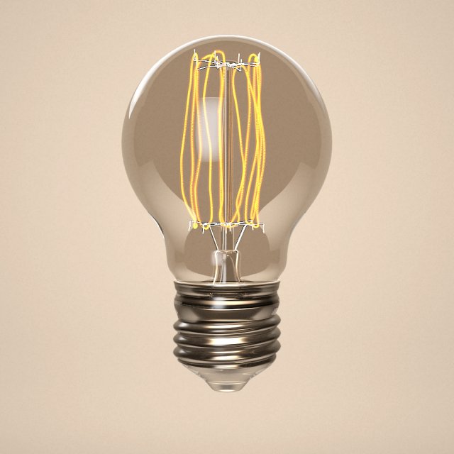 clear glass bulb 3D मॉडल .c4d .max .obj .3ds .fbx .stl .blend