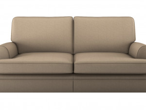 realistic sofa collection arm chair and two seater sofa 3D Modell
