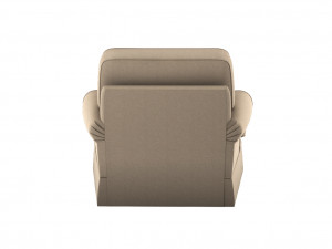 realistic sofa collection arm chair and two seater sofa 3D Modell