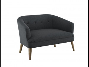 sofa collection arm chair two seat 3D Model