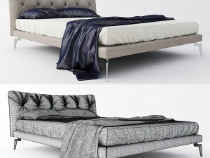 lit alivar arca Modèle 3D