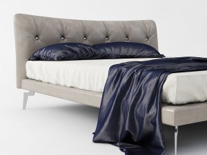 alivar bed arca 3D Модель