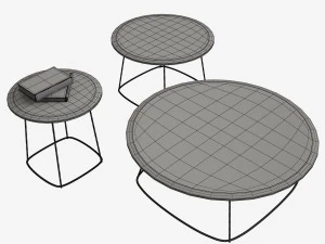 alivar table password set 3D Model