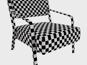 alivar lolly armchair66x68x79 Model 3D