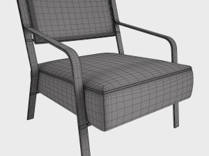 alivar lolly armchair66x68x79 Model 3D