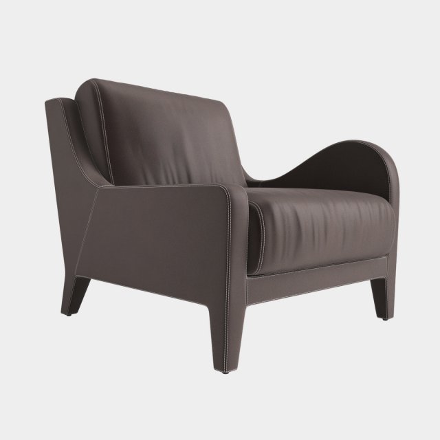 flai armchair nouvelle vague art 11518 dx Modelo 3D .c4d .max .obj .3ds .fbx .stl .blend 