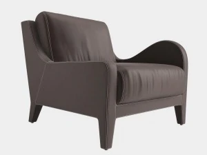 플라이 안락의자 누벨바그 아트 11518 dx 3D 모델