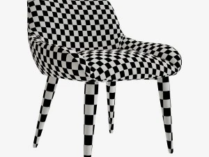 armchair deny deephouse art51392 3D Model