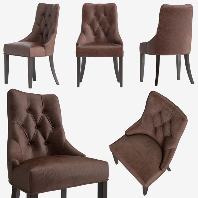 garda decor chair 3D-Modell .c4d .max .obj .3ds .fbx .stl .blend 