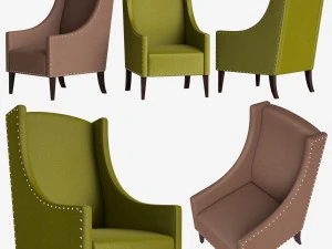 poltrona pushe liol Modello 3D