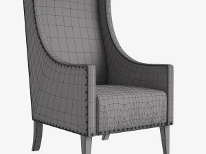 armchair pushe liol 3D Model